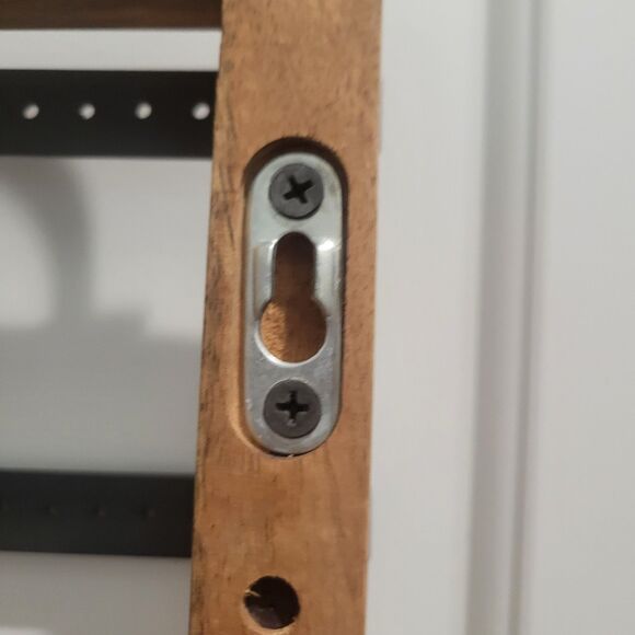 Pottery Barn Farmhouse Boho Wall Mounted Space Saving Jewelry Organizer Mango - Picture 7 of 16